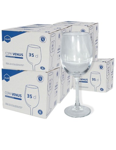 Pack 240 uds. de taça de vinho Venus de 35 cl